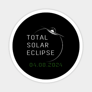 total solar eclipse 2024 Sticker Magnet